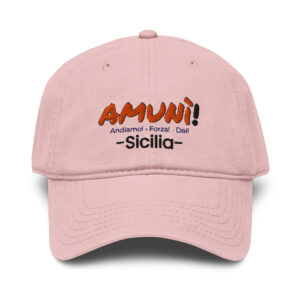 Cappello Unisex "Amunì" logo ricamato