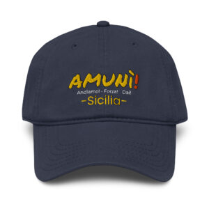 Cappello Unisex "Amunì" logo ricamato