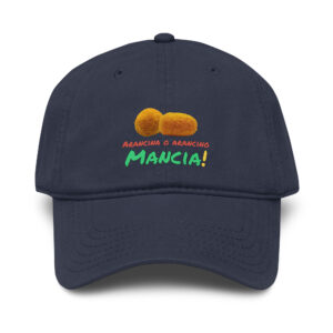 Cappello Unisex "Mancia" con arancina/o