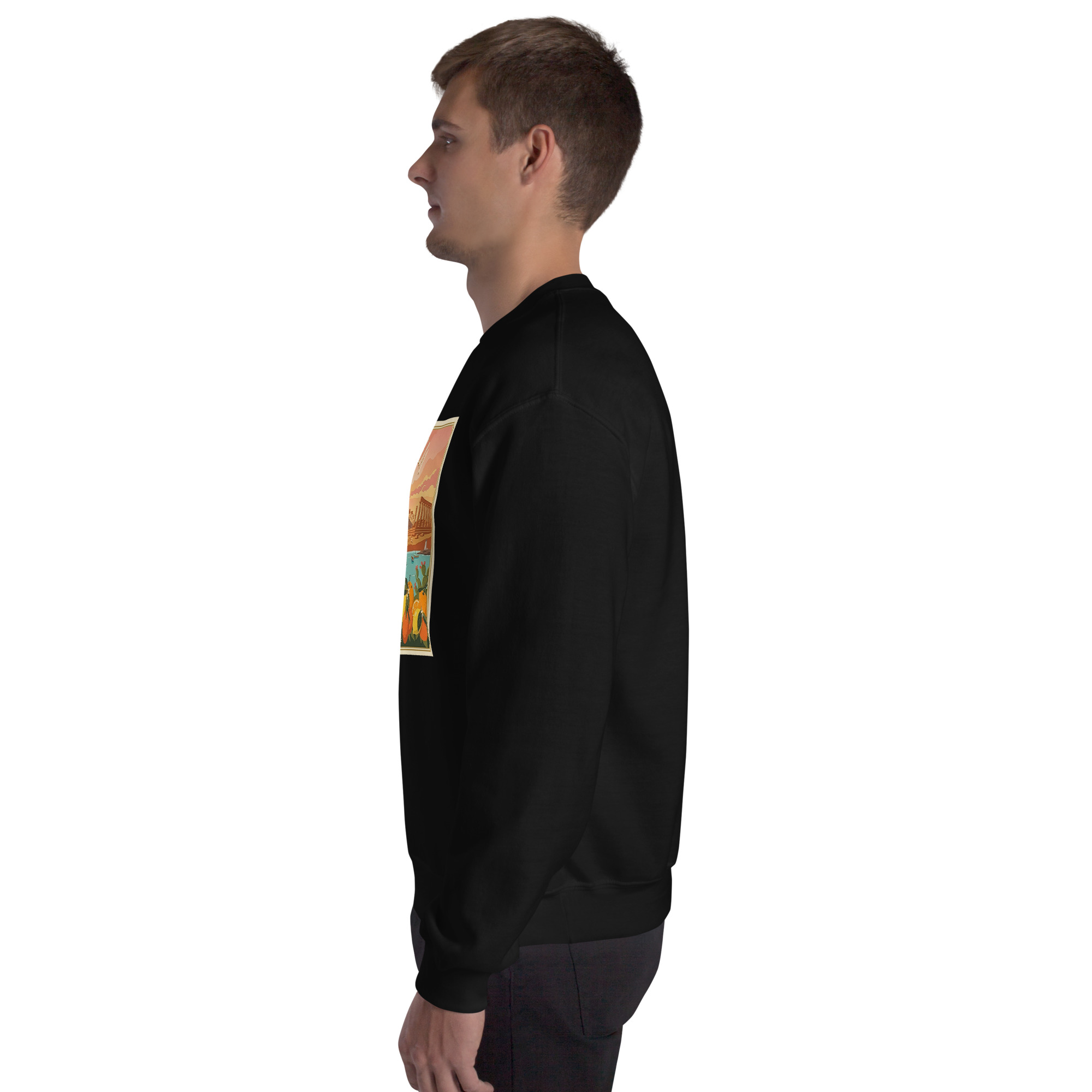 Felpa con cappuccio Unisex "Sicilia - Terra del sole" - immagine 61