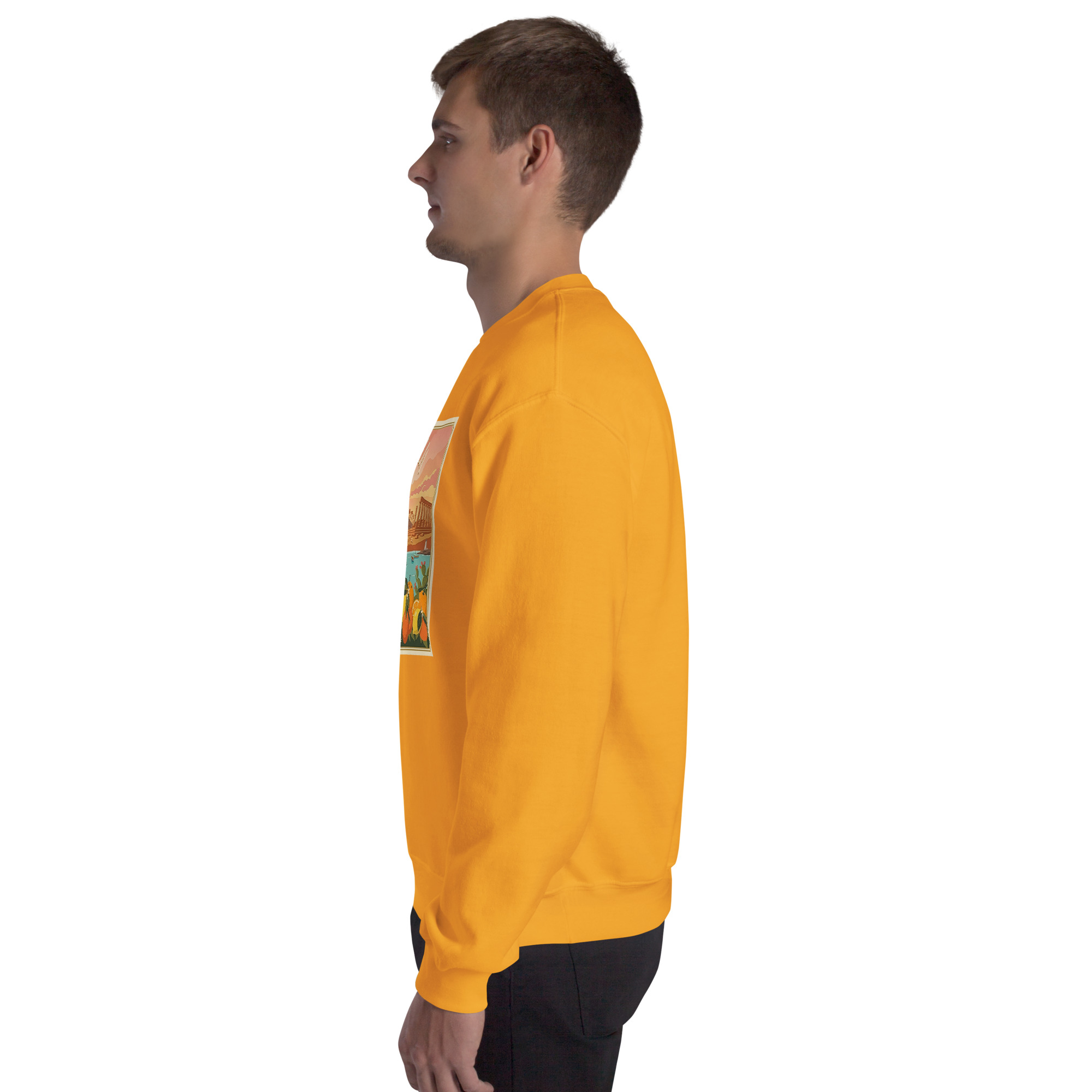 Felpa con cappuccio Unisex "Sicilia - Terra del sole" - immagine 71