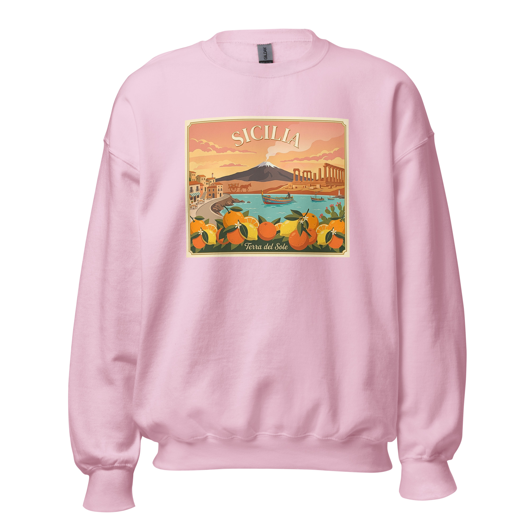 Felpa con cappuccio Unisex "Sicilia - Terra del sole" - immagine 13