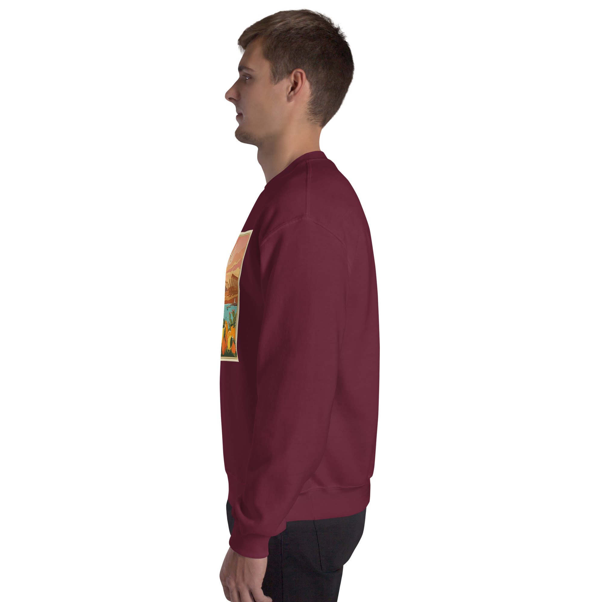 Felpa con cappuccio Unisex "Sicilia - Terra del sole" - immagine 65