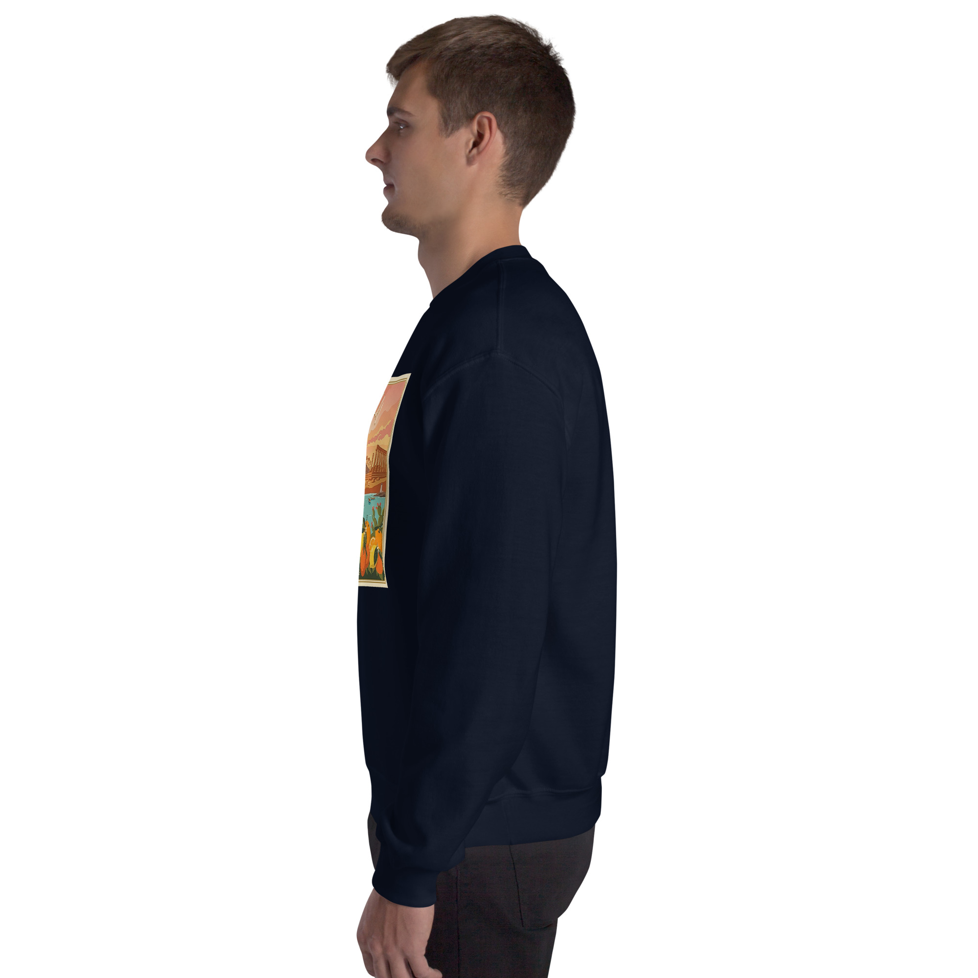 Felpa con cappuccio Unisex "Sicilia - Terra del sole" - immagine 62