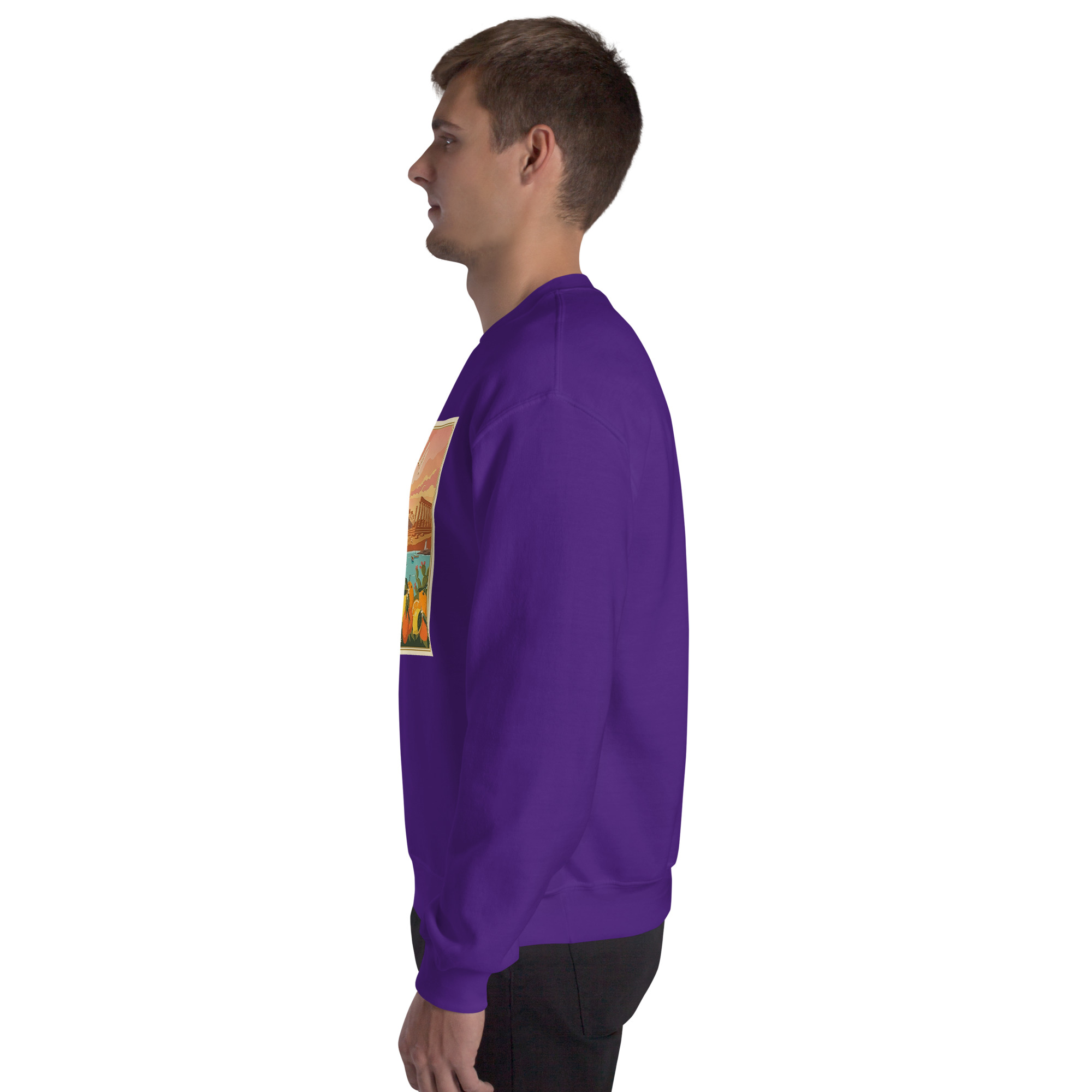 Felpa con cappuccio Unisex "Sicilia - Terra del sole" - immagine 64