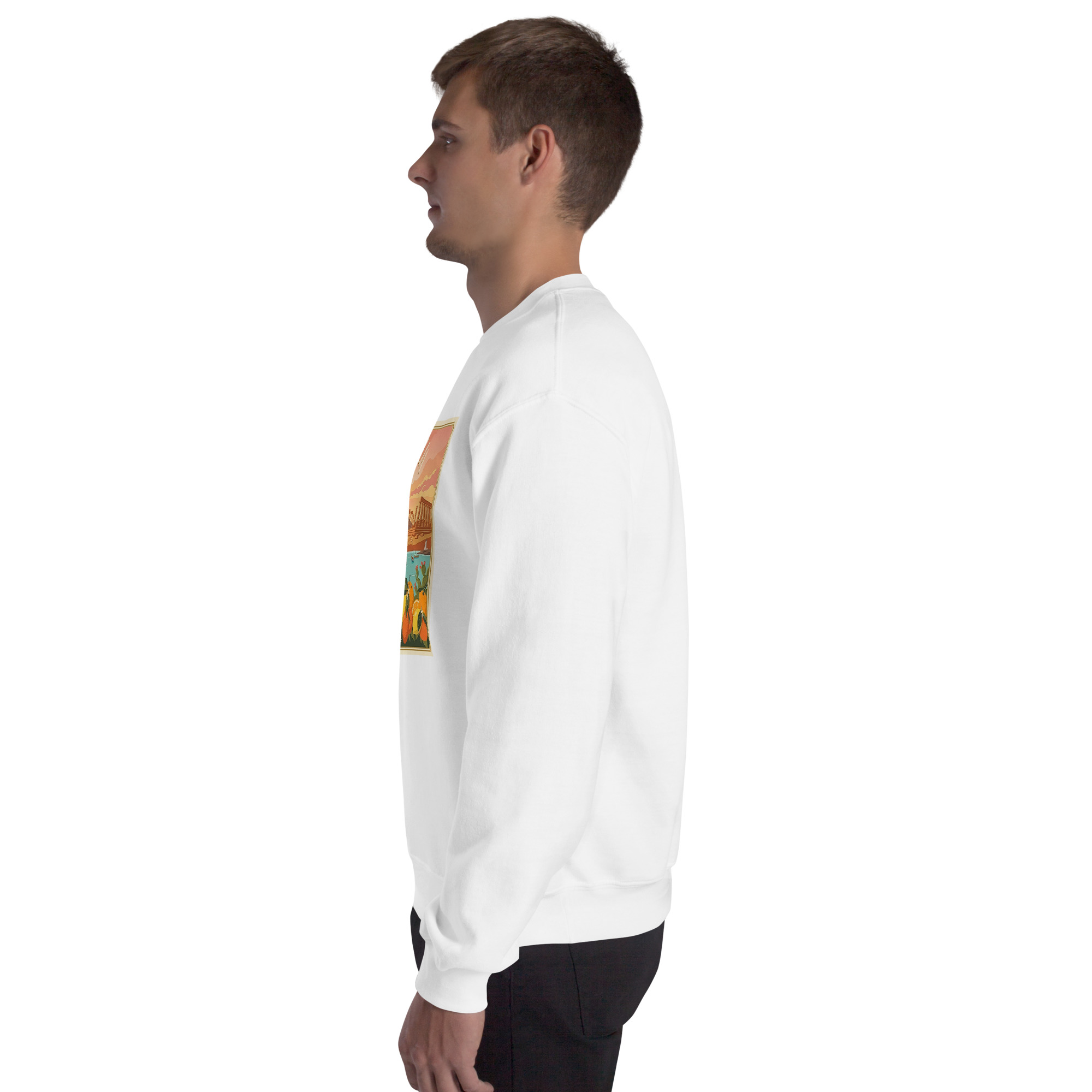 Felpa con cappuccio Unisex "Sicilia - Terra del sole" - immagine 75