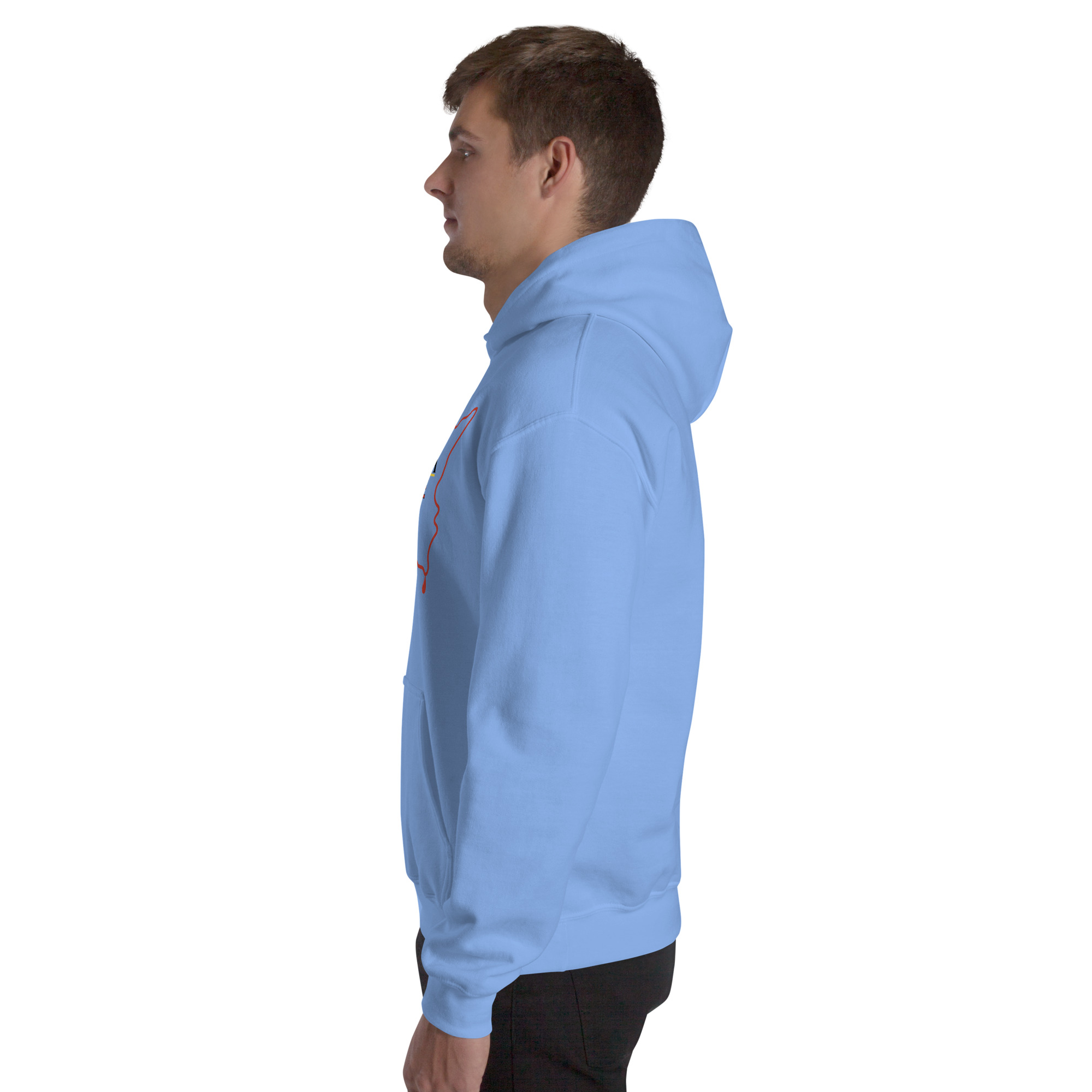 Felpa con cappuccio Unisex "La Sicilia nel sangue" - immagine 26