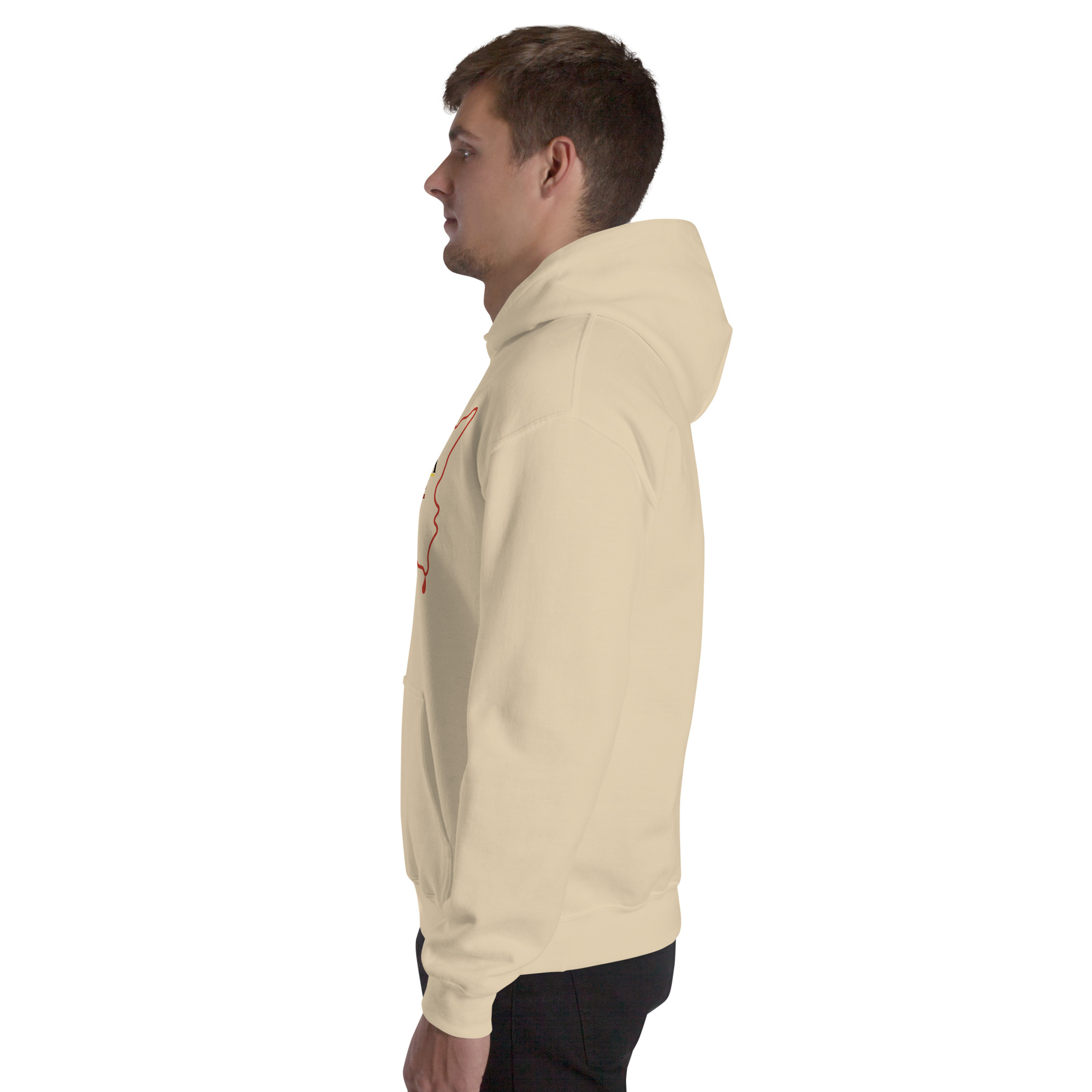 Felpa con cappuccio Unisex "La Sicilia nel sangue" - immagine 28